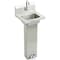 Elkay Elkay Hand Wash Sink With Pedestal Stainless Steel CHSP1716C - alternate 1